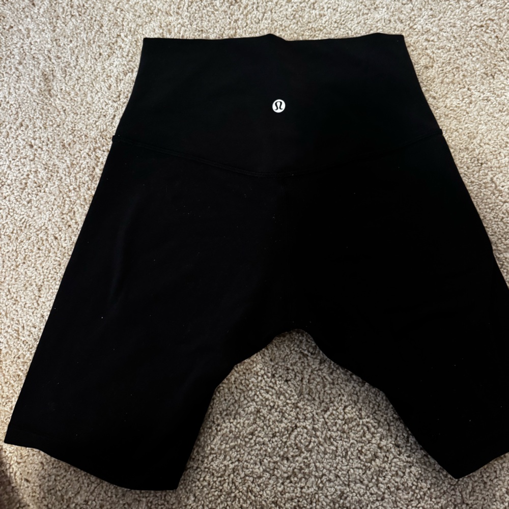 Lululemon  Black Biker Shorts